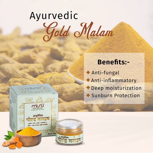 MISTI AYURVEDIC GOLD MALHAM