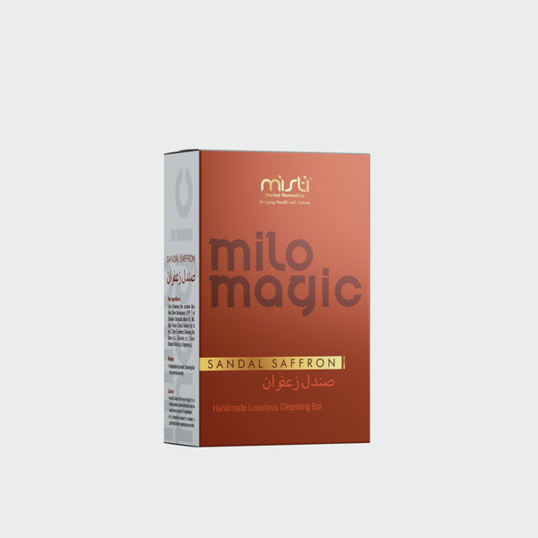 MISTI MILO MAGIC SANDAL SAFFRON CLANSING BAR
